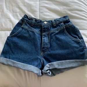 high waisted shorts